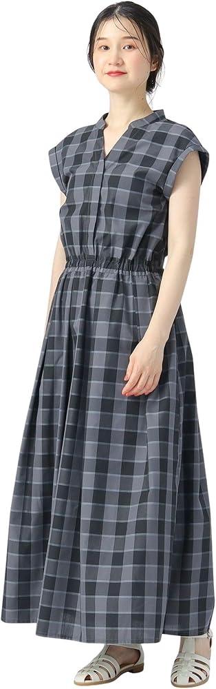 La Pafait ギンガムチェックワンピース サックス La Pafait ギンガムチェックワンピース サックス La Pafait